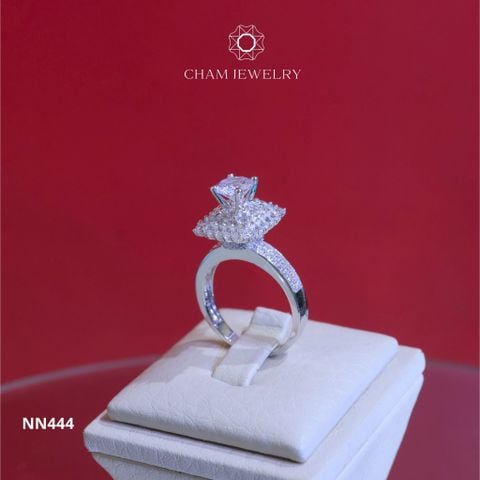 Nhẫn Nữ NN444 CHAM JEWELRY, Chủ 6.0mm (Barcode CALN113).