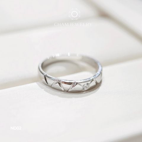 Nhẫn Cặp ND02 CHAM JEWELRY.
