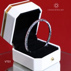 Vòng Tay CHAM JEWELRY VT01, Bản 4.0mm (Barcode TVC12).