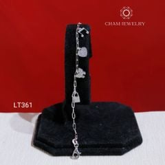 Lắc Tay LT361 CHAM JEWELRY , Lắc Xích Charm Kiểu (Barcode TLT1556).