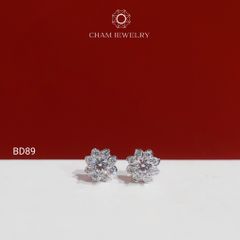 Hoa Tai CHAM JEWELRY BD89, Chủ 3.5mm (Barcode TBD1801)