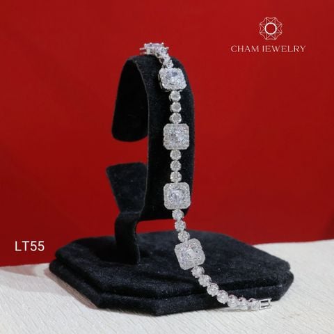 Lắc Tay CHAM JEWELRY LT55, Chủ 7.0mm (Barcode TLT1402)