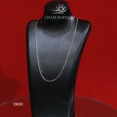 Dây Chuyền CHAM JEWELRY DK03, Bản 2.5mm (Barcode TDY590-CDAYY236-CHD156-TDY714-CDYR0114).