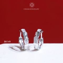 Hoa Tai CHAM JEWELRY BK149 ( Barcode CB6388)