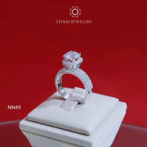Nhẫn NN49 CHAM JEWELRY, Chủ 7.0mm (Barcode TNN1650)