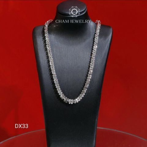 Dây Chuyền CHAM JEWELRY DX33 , Dây Xoắn Sâu Bản 4.5mm (Barcode TDBC835-TDBC834)