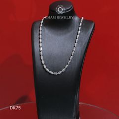 Dây Chuyền DK75 CHAM JEWELRY, Dây Bi 2.5mm ( Barcode CMKDY60 ).