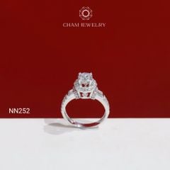 Nhẫn NN252 CHAM JEWELRY, Chủ 5.5mm( Barcode TNN1895).