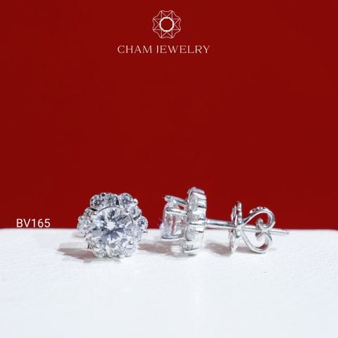 Hoa Tai CHAM JEWELRY BV165, Chủ 5.0mm (Barcode TBV425)