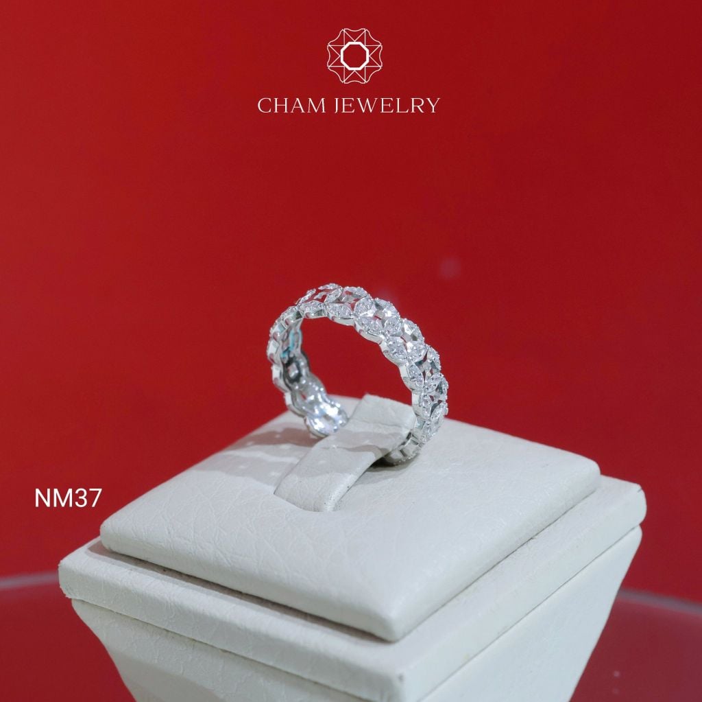 Nhẫn CHAM JEWELRY NM37, Nhẫn Kim Tiền (Barcode TVB295N-CN6916).