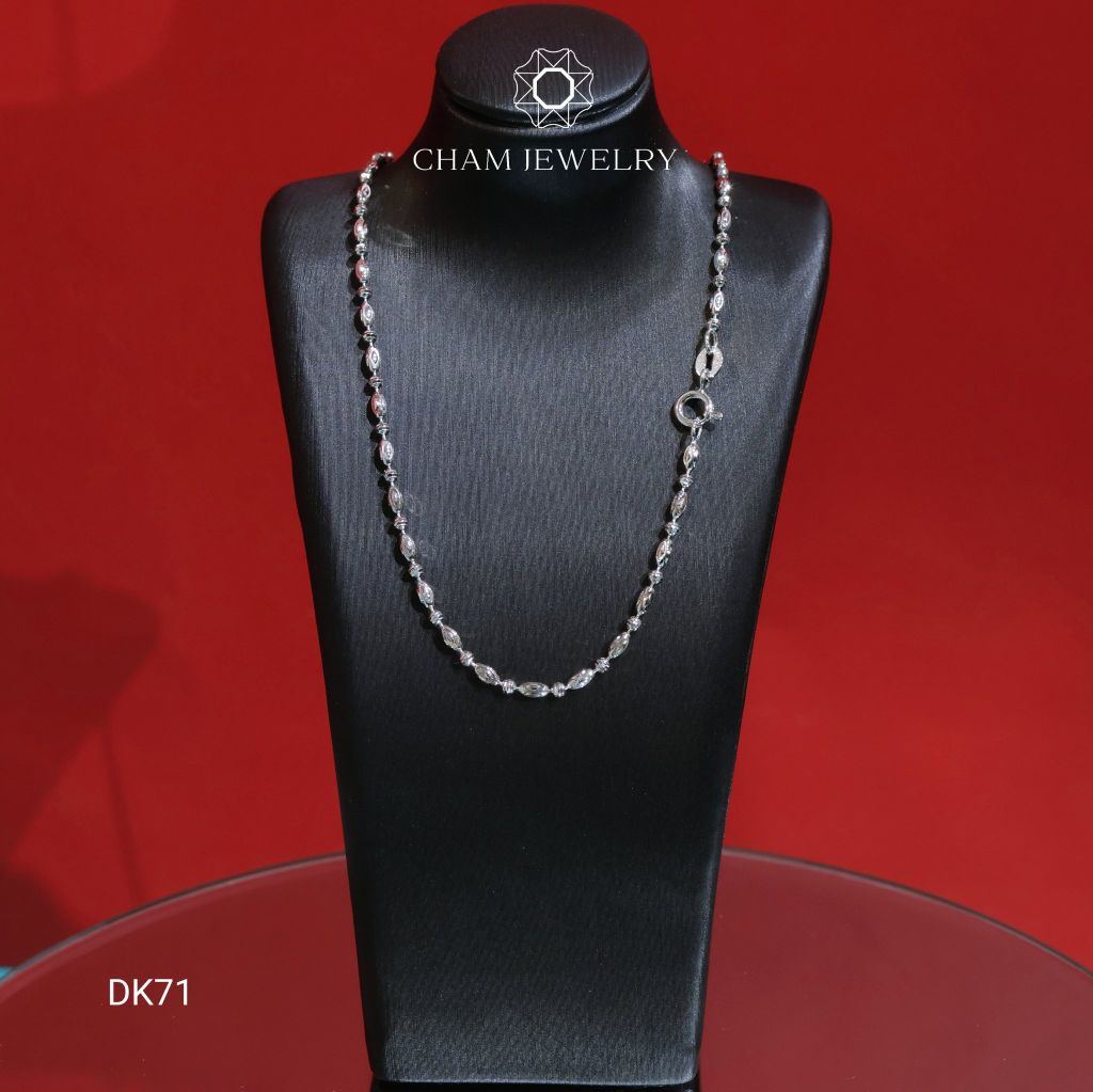Dây Chuyền DK71 CHAM JEWELRY, Dây Bi 2.0mm ( Barcode TDY596-TDY594 ).