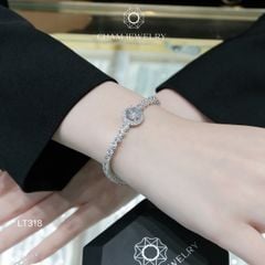 Lắc Tay LT318 CHAM JEWELRY, Chủ 8.0mm (Barcode TLT1305).
