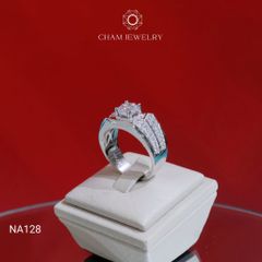 Nhẫn Nam CHAM JEWELRY NA128, Chủ 7.5mm (Barcode TNNA243)