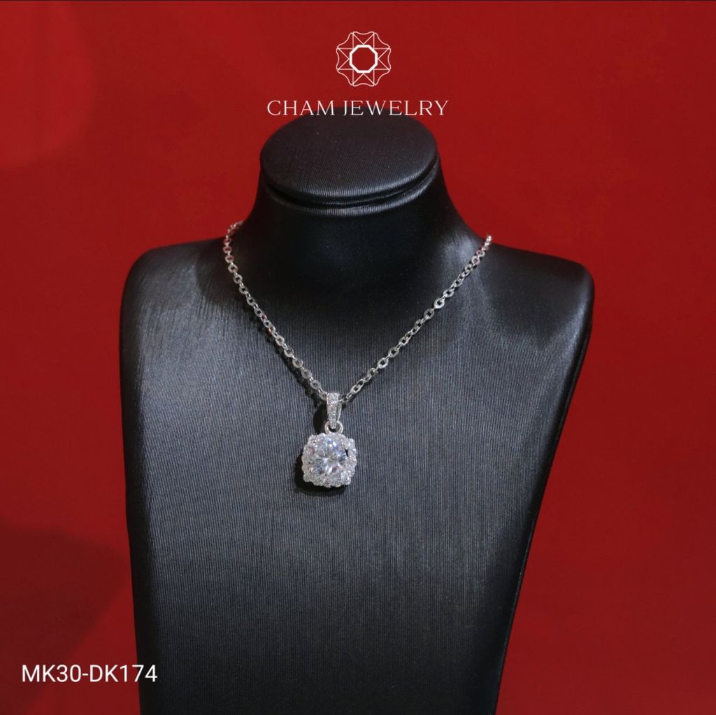 Mặt Dây Chuyền MK30 CHAM JEWELRY, Chủ 6.0mm (Barcode TMA1839).