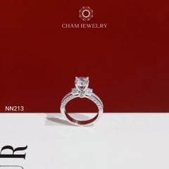 Nhẫn NN213 CHAM JEWELRY, Chủ 6.5mm( Barcode NNNH182).