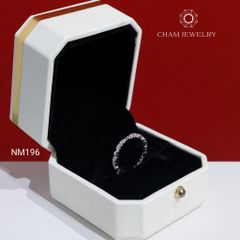 Nhẫn NM196 CHAM JEWELRY, Nhẫn Kiểu Full Đá ( TNF82-C-N2606 ).