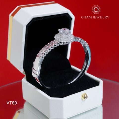 Vòng Tay CHAM JEWELRY VT80, Vòng Kim Tiền Chủ 9.0mm (Barcode TV199)