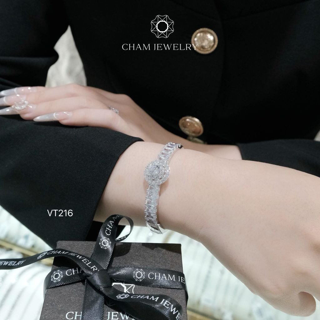Vòng Tay VT216 CHAM JEWELRY Chủ 6.0mm (Barcode CV7436)