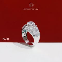 Nhẫn Nam NA146 CHAM JEWELRY, Chủ 7.2mm ( TNNA465 )
