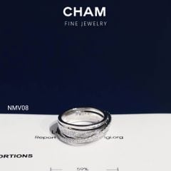 Nhẫn Nữ NMV08 Vàng 10k Kim Cương Lab Grown Diamond (Barcode CNNV04)