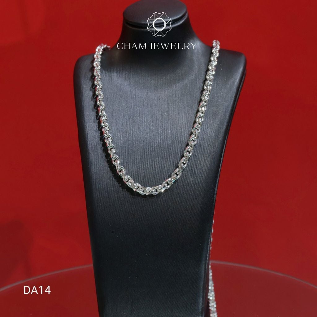 Dây Chuyền Nam CHAM JEWELRY DA14, Bảng 3.5mm ( Barcode CDAYY505).
