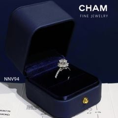 Nhẫn Nữ NNV94 Vàng 10k Chủ 6.3mm Kim Cương Lab Grown Diamond (NU358)