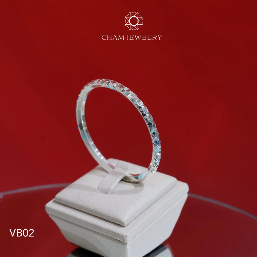 Vòng Tay Bé VB02 CHAM JEWELRY, Vòng Chạm Máy Bản 3.5mm (Barcode TVEC49)