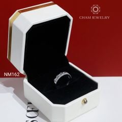 Nhẫn NM162 CHAM JEWELRY , Nhẫn Kim Tiền Bản 4.0mm (Barcode TNDT85).