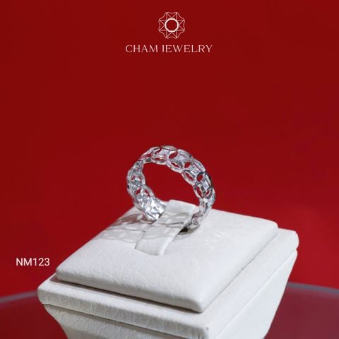Nhẫn CHAM JEWELRY NM123, Nhẫn Kim Tiền ( Barcode TNDT36).