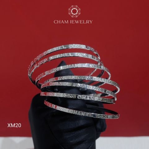 Ximen XM20 CHAM JEWELRY, Bản 3.0mm Cao Cấp (Barcode TXC72)
