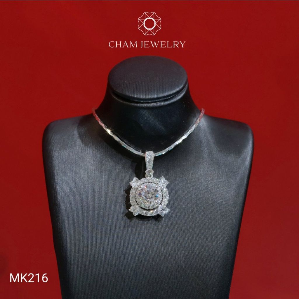 Mặt Dây Chuyền MK216 CHAM JEWELRY Chủ 7.0mm (Barcode TMA1245)