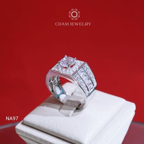 Nhẫn Nam NA97 CHAM JEWELRY, Chủ 7.0mm (Barcode TNNA275).