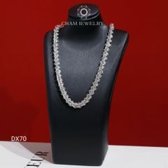 Dây Xoắn DX70 CHAM JEWELRY, Dây Xoắn Ovan Hoa Thị Chạm Máy Bản 5.0mm (Barcode NDLĐCB5)