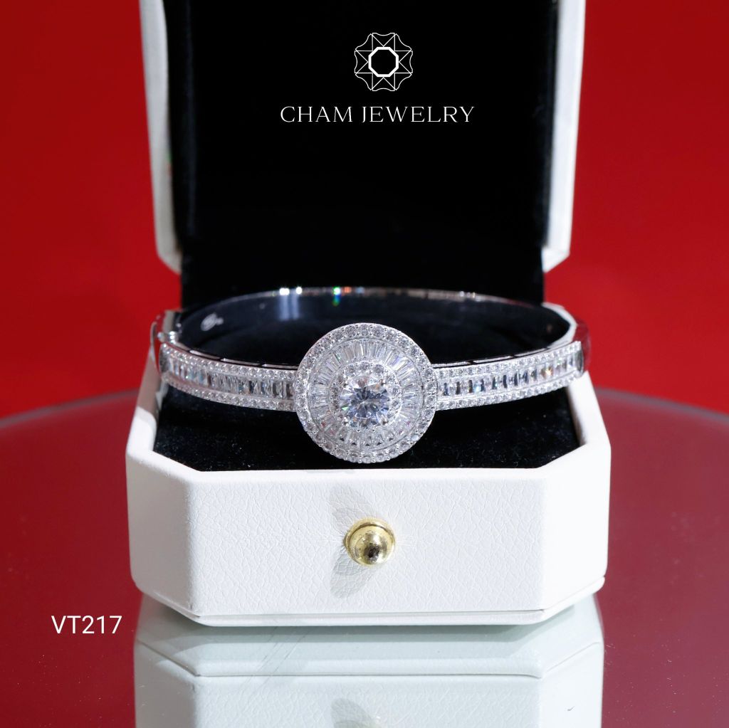 Vòng Tay VT217 CHAM JEWELRY Chủ 6.0mm (Barcode CV6028)
