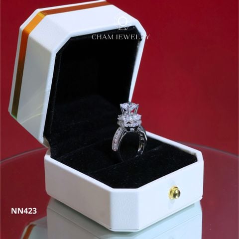 Nhẫn Nữ CHAM JEWELRY NN423, Chủ 7.5mm (Barcod CTXN35).