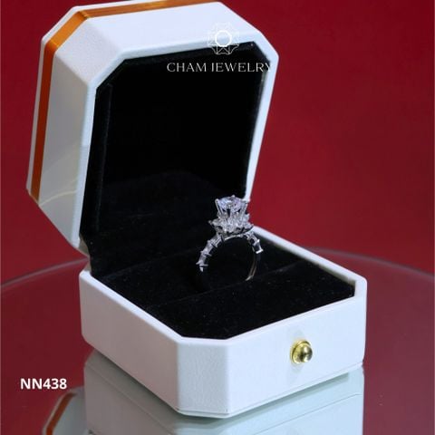 Nhẫn NN438 CHAM JEWELRY, Chủ 7.0mm (Barcode TNN1174).