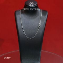 Dây Chuyền CHAM JEWELRY DK169, Dây Mì Kim Cương, Bản 1.0mm  (Barcode CDAYY236)