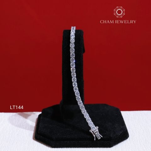 Lắc Tay CHAM JEWELRY LT144 , Lắc Tennis 4.0ly Cao Cấp ( Barcode TLT1044).).
