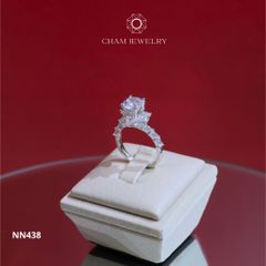 Nhẫn NN438 CHAM JEWELRY, Chủ 7.0mm (Barcode TNN1174).