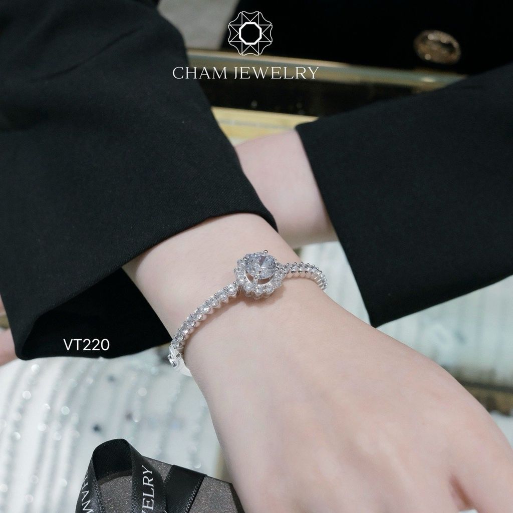 Vòng Tay VT220 CHAM JEWELRY, Chủ 9.0mm (Barcode TVB109V)