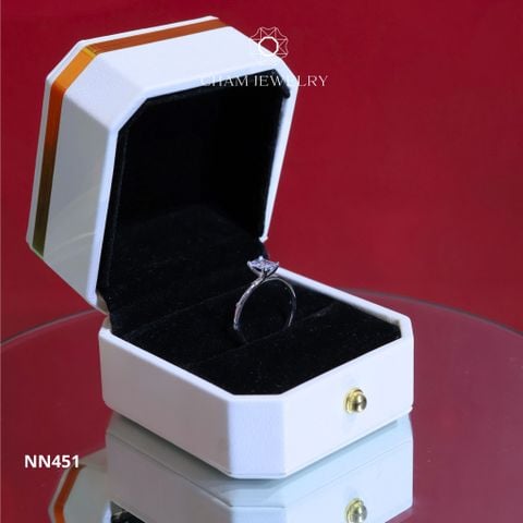 Nhẫn Nữ CHAM JEWELRY NN451, Chủ 4.0mm (Barcod TNN1437).