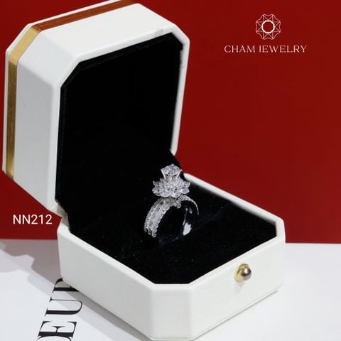 Nhẫn CHAM JEWELRY NN212, Chủ 5.5mm ( Barcode TNN1848).