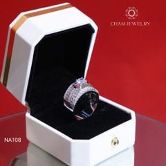 Nhẫn Nam NA108 CHAM JEWELRY, Chủ 6.0mm (Barcode TNNA429).