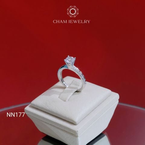 Nhẫn NN177 CHAM JEWELRY, Chủ 5.5mm (Barcode TNN1788).
