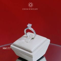 Nhẫn NN177 CHAM JEWELRY, Chủ 5.5mm (Barcode TNN1788).