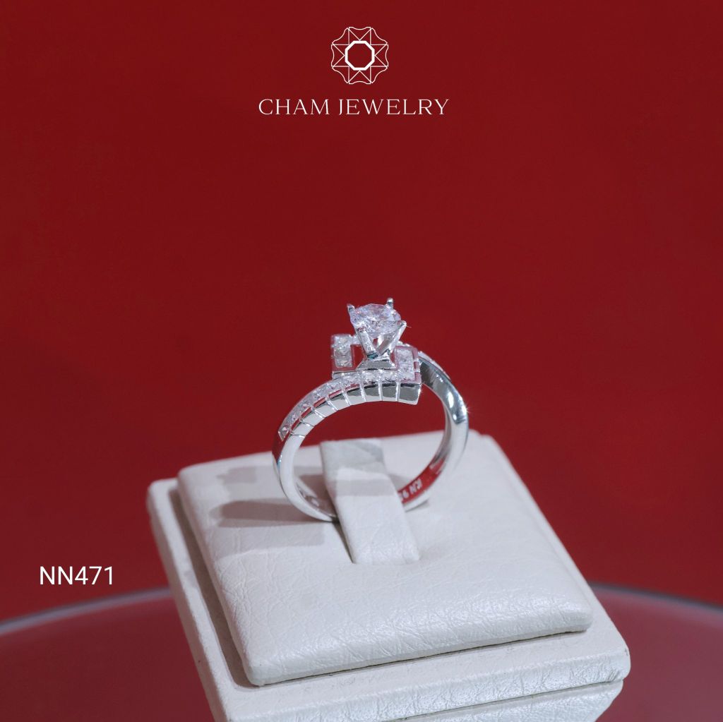 Nhẫn Nữ NN471 CHAM JEWELRY, Chủ 5.0mm (Barcode CN7450).