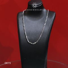 Dây Chuyền CHAM JEWELRY DK15, Dây Lá Trơn, Bản 2.3mm (Barcode TDY773)
