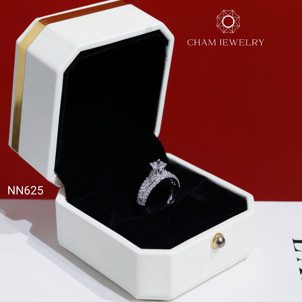 Nhẫn NN625 CHAM JEWELRY, Chủ 5.0mm ( C-NHN325(E7) ).