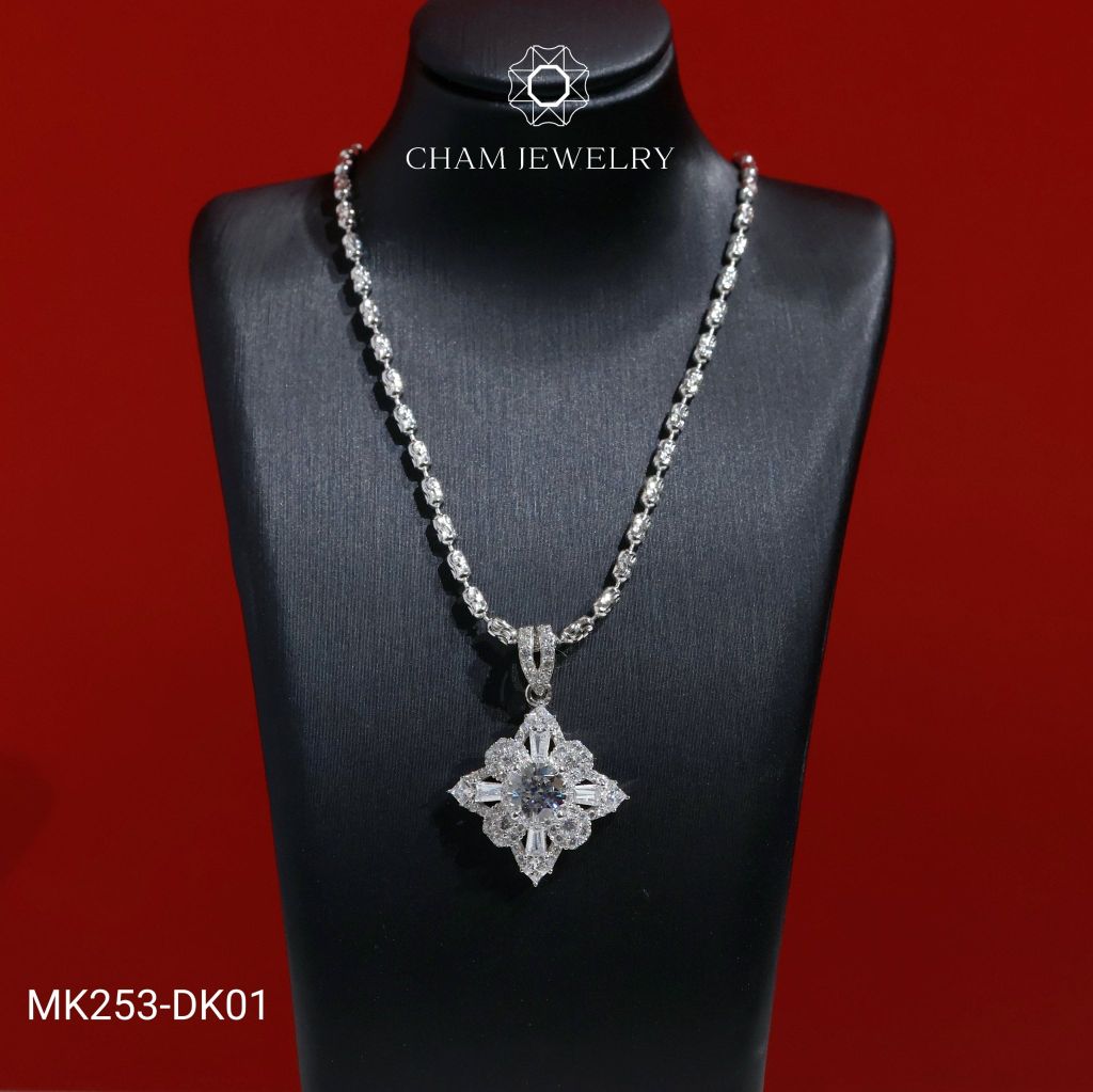 Dây Chuyền MK253-DK01 45cm CHAM JEWELRY, Chủ 6.0mm.