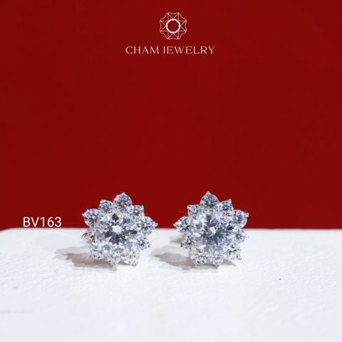 Hoa Tai CHAM JEWELRY BV163, Chủ 5.0mm (Barcode TBV433)